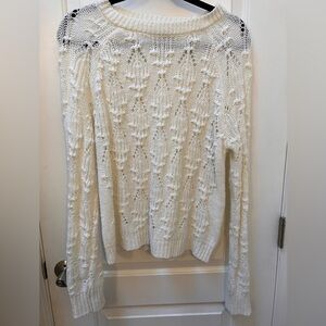 Forever 21 white sweater